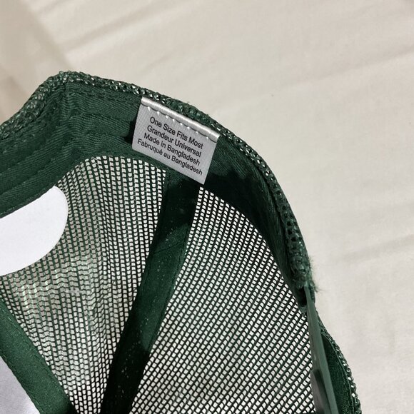 Bass Pro Shops Green Trucker Hat One Size Mesh Back Adjustable Snapback Outdoor - Picture 5 of 6